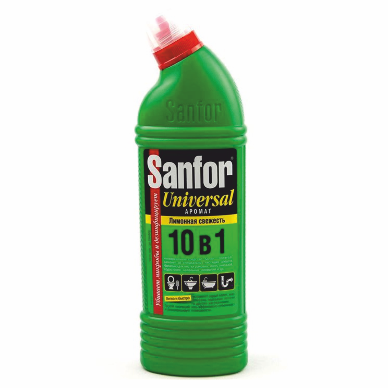 Средство чистящее для сантехники SANFOR Universal 10 в 1 | 750 мл