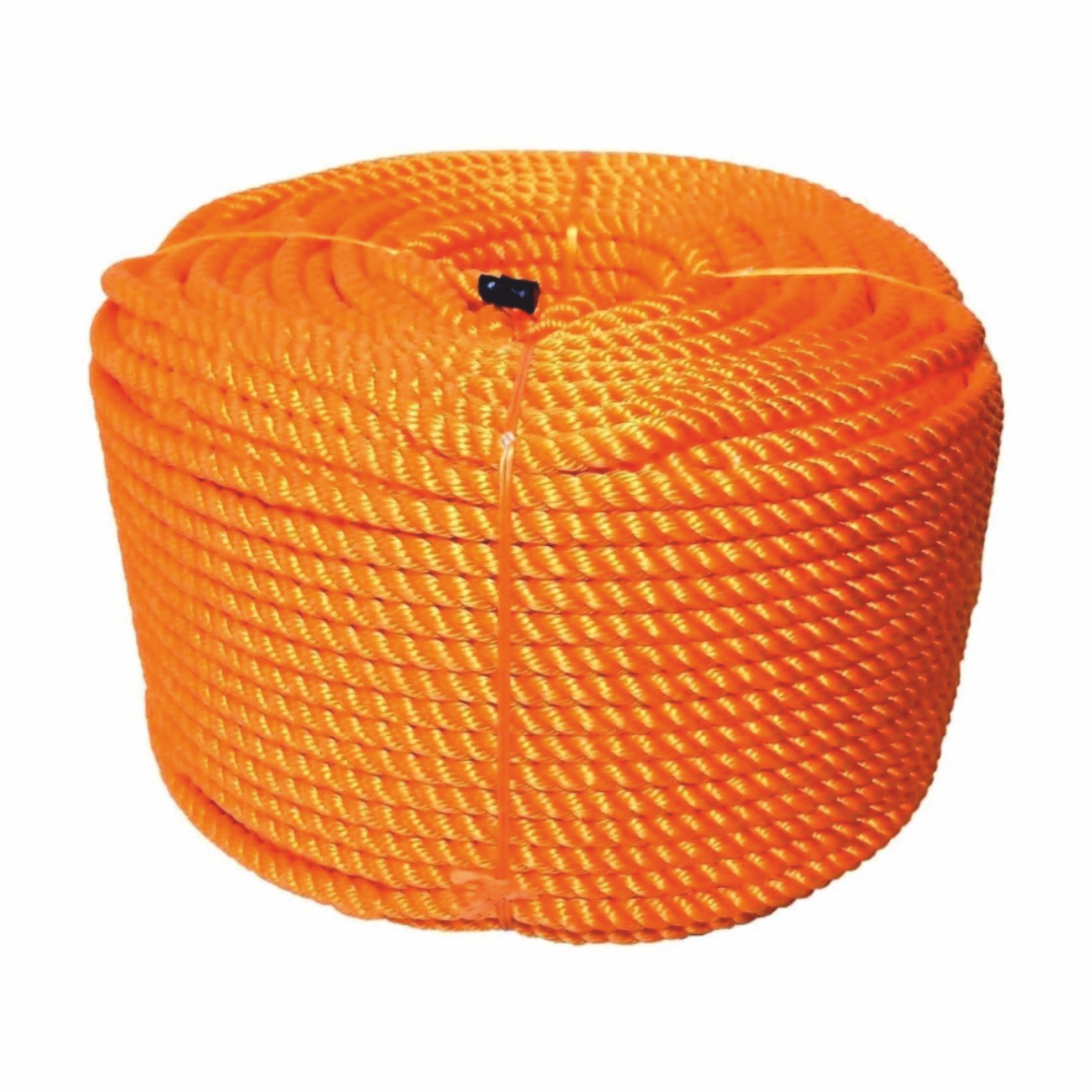 Канат полиэстровый 3-прядный оранжевый | 200 м