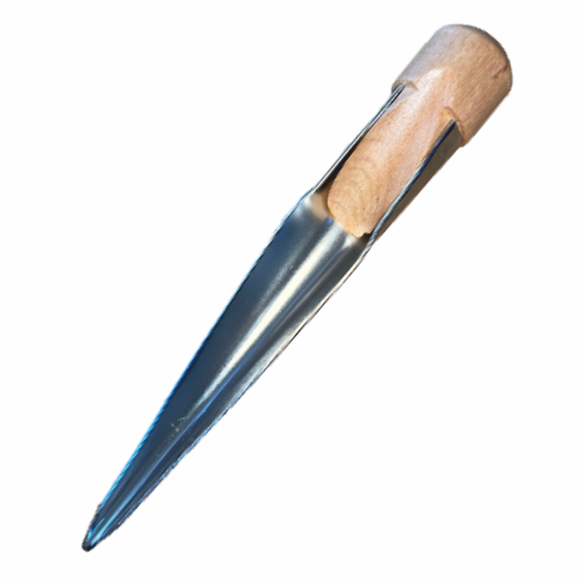 Свайка из нержавеющей стали с деревянной ручкой | 280 мм