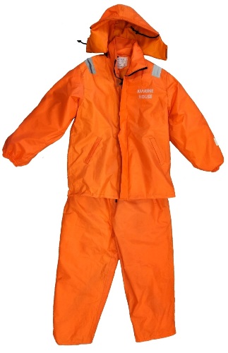 Костюм зимний (куртка+штаны) "Поплавок" оранжевый