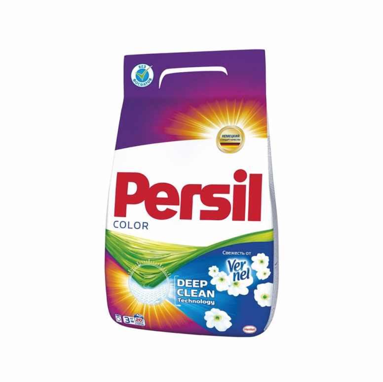 Порошок стиральный PERSIL Color Свежесть от Vernel | 3 кг