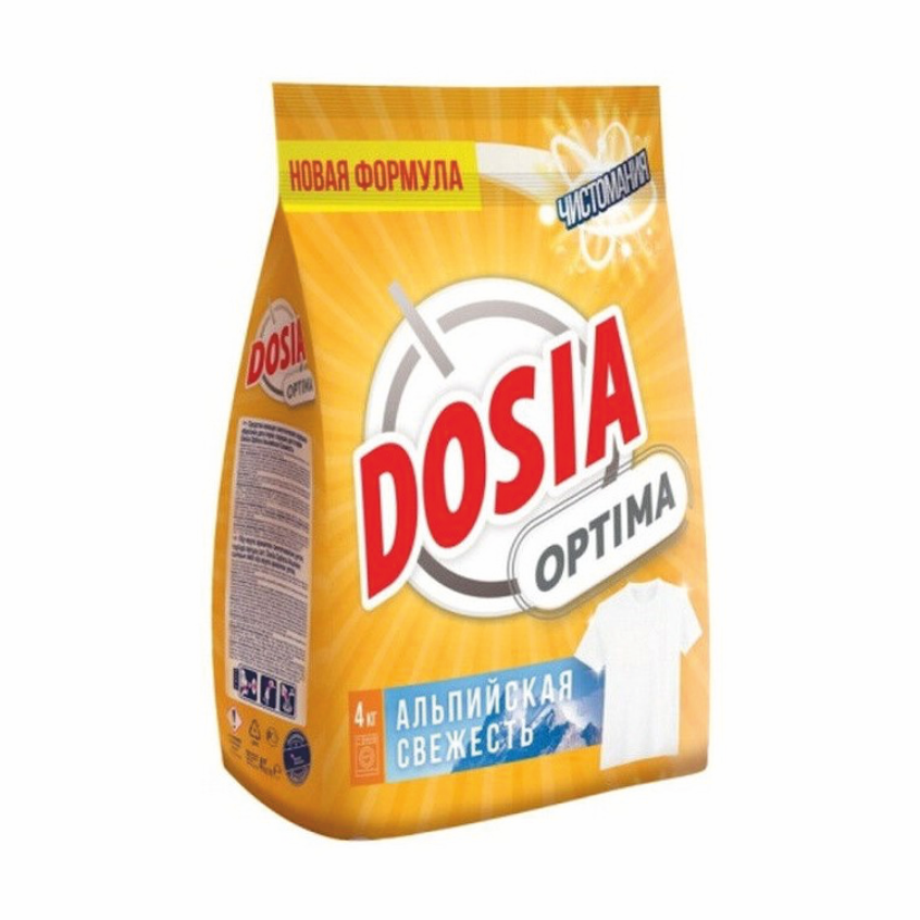 Порошок стиральный DOSIA Optima Альпийская Свежесть | 4 кг