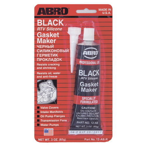 Герметик для прокладок ABRO | черный | 85 г