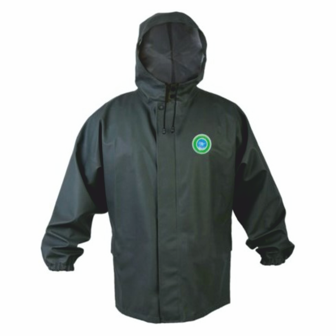 Куртка рыбацкая ПВХ MARINE HOUSE | зеленая | 0,45 мм